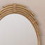 Rattan Mirror