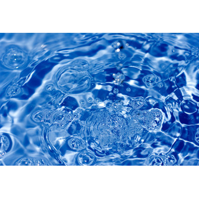 Water Abstract by Sbayram - Wrapped Canvas Print