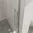Frameless Shower Door, Sleek Silent Sliding Glass Door, 1/4" (6Mm) Thick Tempered Clear Glass With Easy-Clean Coating, Heavy-Duty 304 Stainless Steel