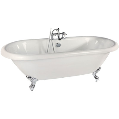 1750mm x 800mm Soaking Acrylic Bathtub