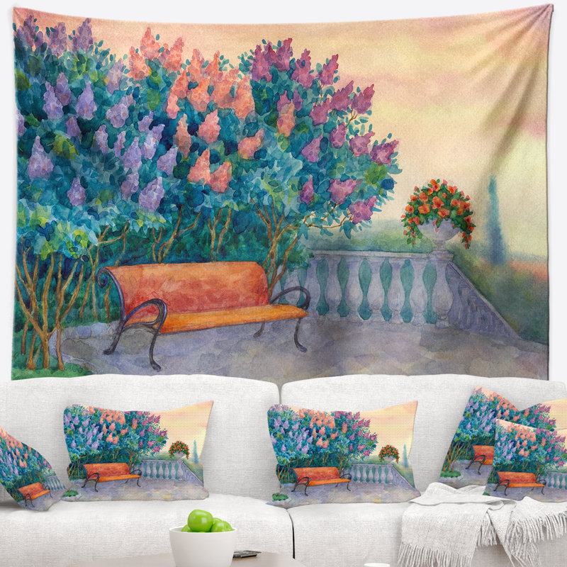 Polyester Tapestry, 32" H x 39" W