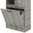 Tall Storage Cabinet Featuring Adjustable Shelves And Flip Out Basket  With Handles Large Capacity Organizer For Bathroom Kitchen Living Room And Office-1301418539
