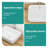 20x15 Inch White Ceramic Rectangular Bathroom Sink