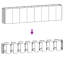 Almarene Metal Raised Garden Bed-483314860