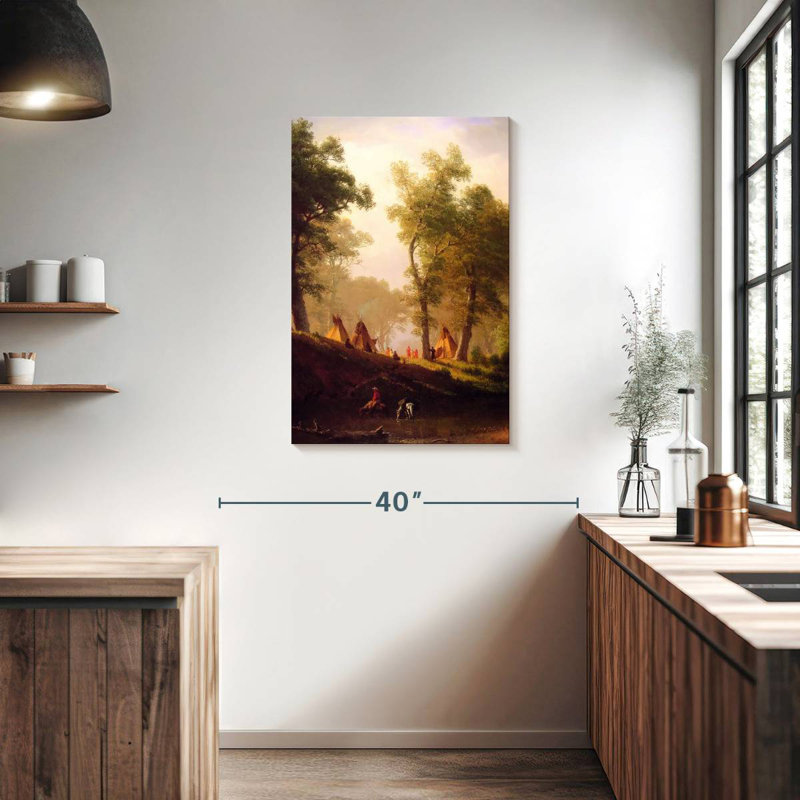 Lelar The Wolf River, 36" H x 24" W