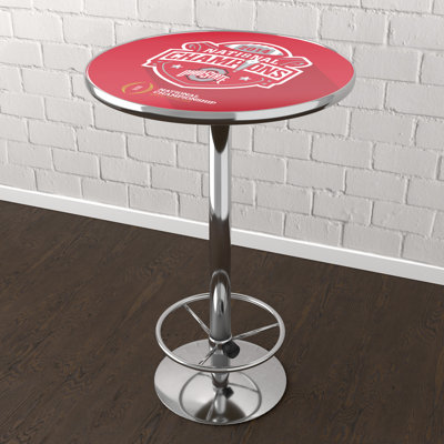 Round Metal Base Dining Table