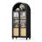 71" Tall  Arched Display Cabinet