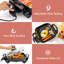 Geepas Non Stick Electric Skillet with Glass Lid