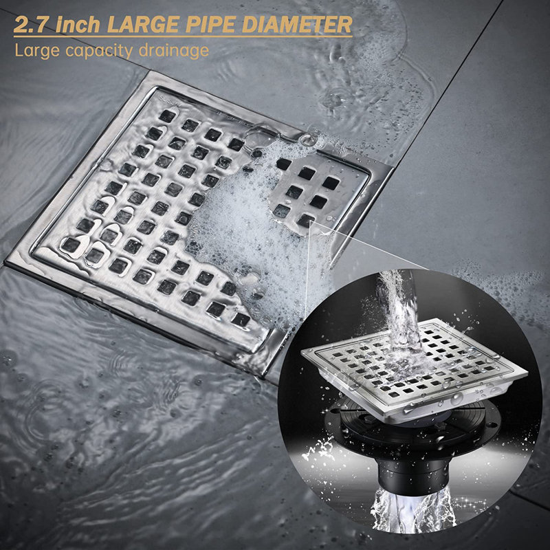 6'' W Tile-In, Brushed Nickel