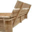 Children's Wooden Sandpit with Fold-Down Benches