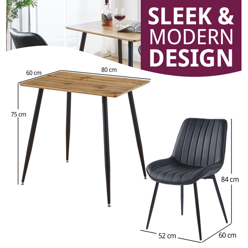 Mose 2 - Person Dining Set
