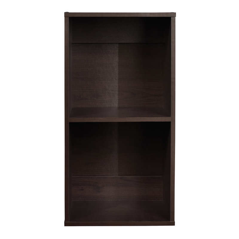 Cubeicals 12.36'' H x 24.09'' W 2-Cube Bookcase, Espresso