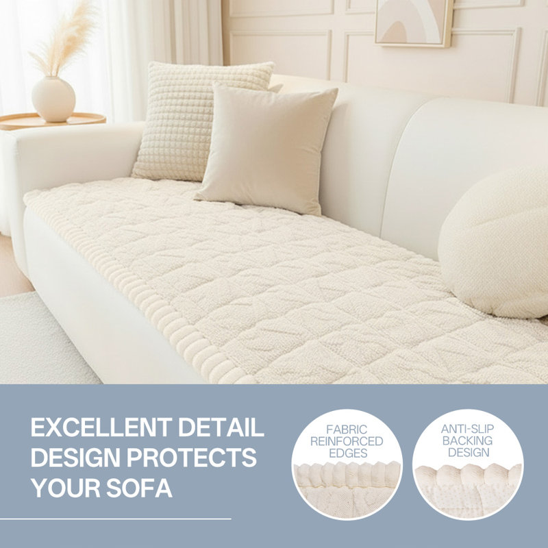 Sofa Slipcover, 70cm H x 240cm W x 70cm D