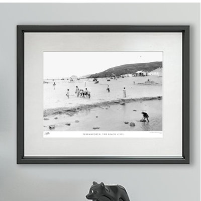 Perranporth, The Beach C1955 - Single Picture Frame Print