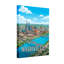 «Scenic & Cityscapes Nashville Skyline River Cityscape», reproduction d'art-114572108