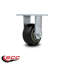 Caoutchouc sur roulettes en aluminium