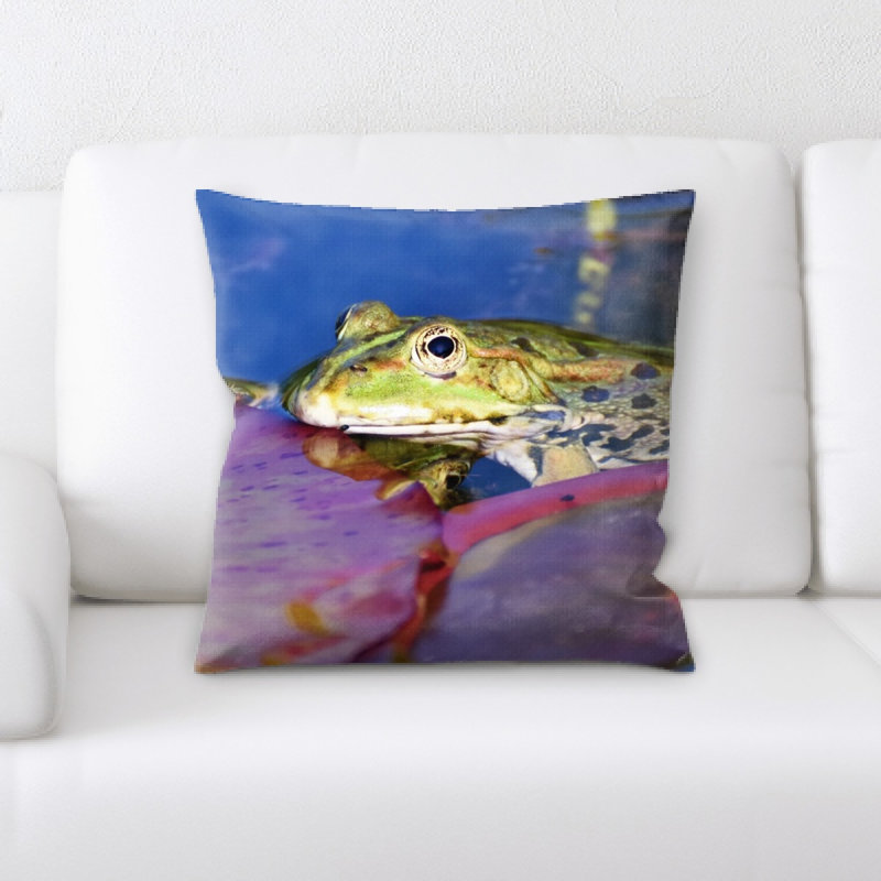 Microsuede Throw Pillow