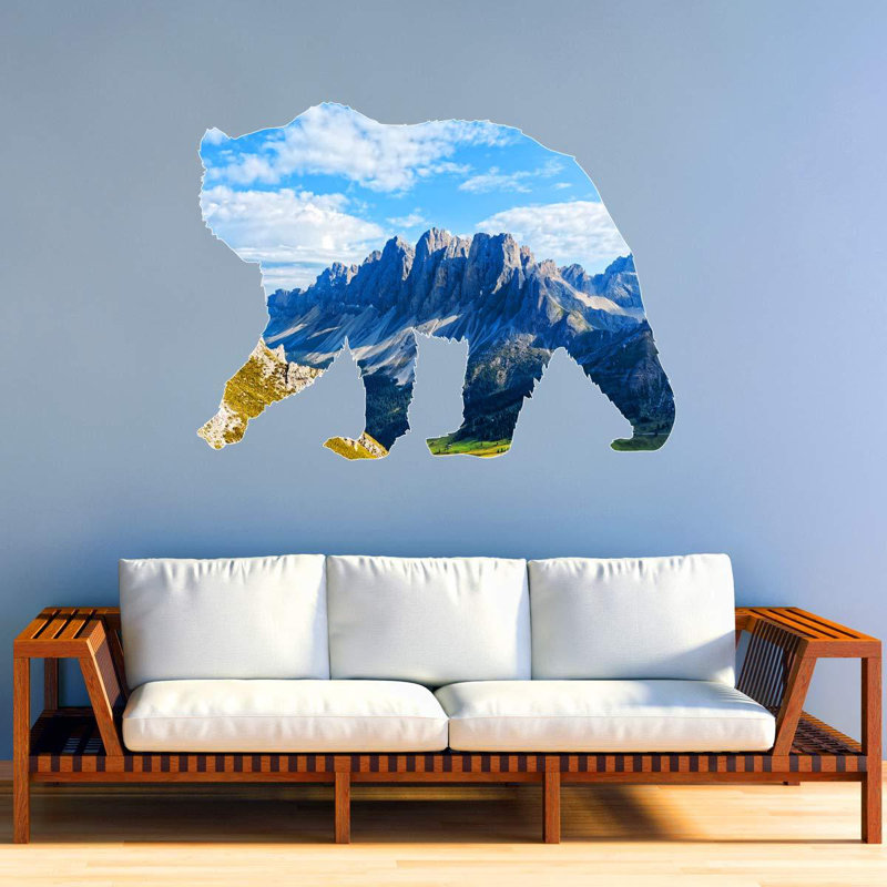 Landscape & Nature Wall Decal, 36"H X 51"W