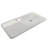 BOCCHI Fenice 17.91'' Fireclay Rectangular Bathroom Sink-90559086