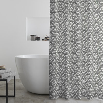 Aztec Geo Shower Curtain