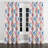 Kids Soft Velvet Curtains - Geometric Borlase Twin Grommet Curtain - 1 Panel-548950407-548950401