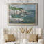 White Sea Cliff I - reproduction d'art sur toile-38109494