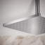 Honesty 10" Single-Function Wall or Ceiling-Mount Square Rainhead, Square Rain Showerhead 1.75 GPM-327873843