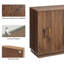 Buffet avec portes et tablettes réglables-1250228925
