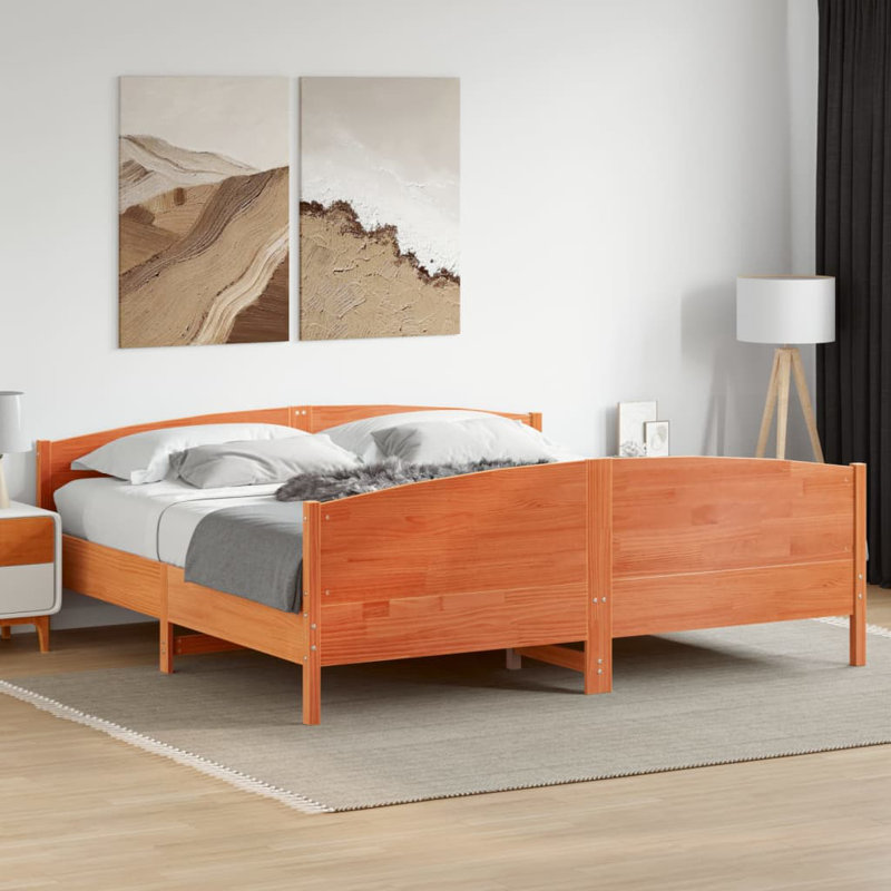Nimesh Solid Wood Bed, Super King ( 180 x 200 cm)