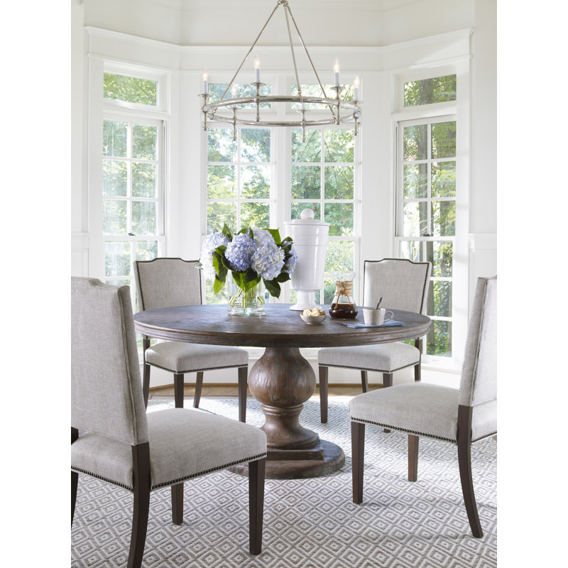 Rustique Round Dining Table, 60" W x 60" L