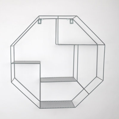 50cm W Metal Wall Mounted Shelving Unit