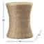Tabouret d'appoint en rotin-1309524637