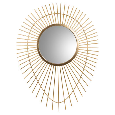 Raekwon Metal Flat Wall Mirror