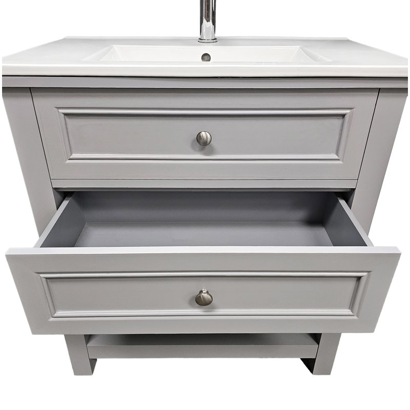 Ensemble de meuble-lavabo simple 30 po Fassett