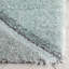 San Francisco 3D Textured Light Blue/Black/Green Rug-62632476