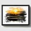 Landscape Beautiful Sunrise - Wall Art-23702651-23702652