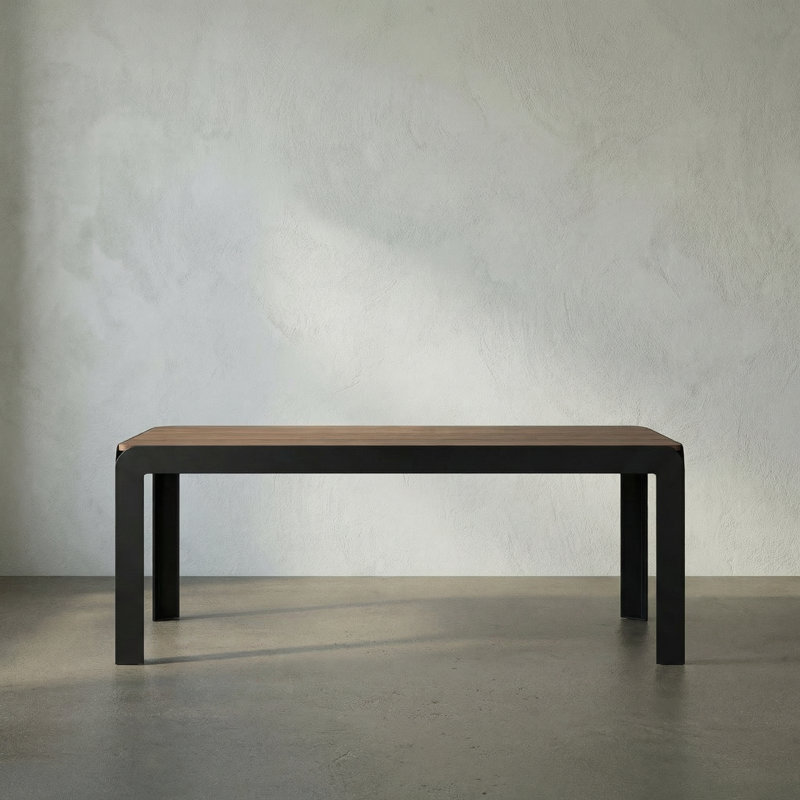 Alexei Walnut Wood Dining Table