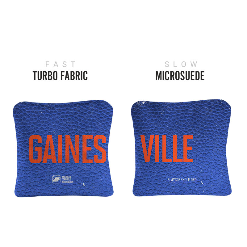 Sac de cornhole Gainesville, Bleu