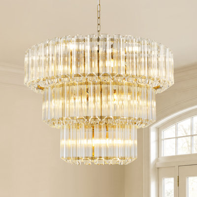 Grand lustre 32 niveaux à intensité variable de 21 po