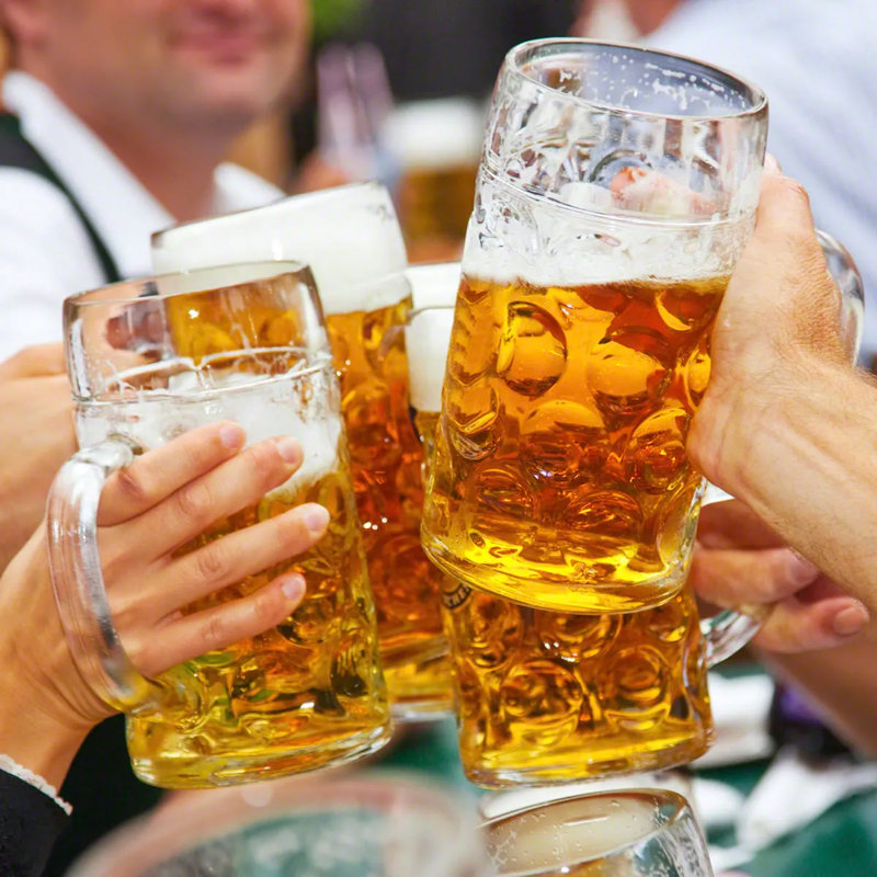 Ensemble de verres à bière personnalisés Kanitz, Oui