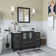 Megara 48'' Single Bathroom Vanity with Engineered Marble Top with Mirror