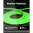 Shine Decor 120V Neon Rope Lights Green-110833343