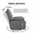 Latitude Run® Oversized Power Swivel Rocker Recliner Chair for Adults  with Heat and Massage-2042495423