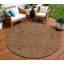 Tapis rond 8 pi