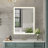 Edlun Bathroom Framed LED Mirror Anti-Fog With Dimmable Light Touch Sensor And Memory Function-1130875748-1130875761