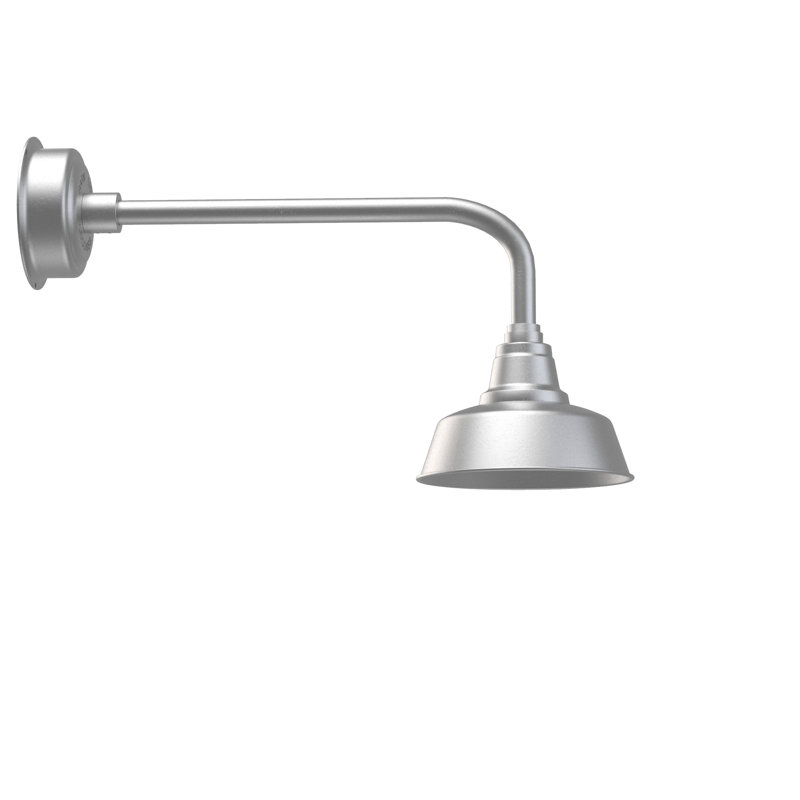 Vandervliet LED Wall Light, Black, 15.125" H x 28.25" W x 10.25" D