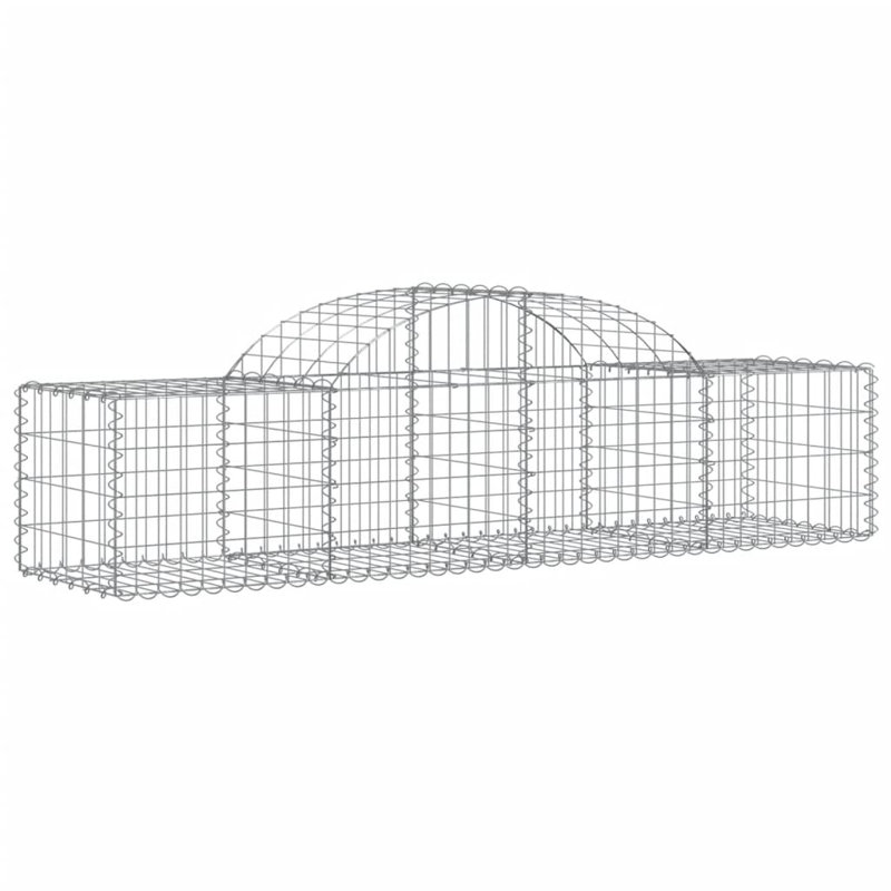 Briceida Silver Galvanised Iron, 60cm H x 200cm W x 50cm D
