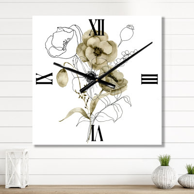 Metal Wall Clock