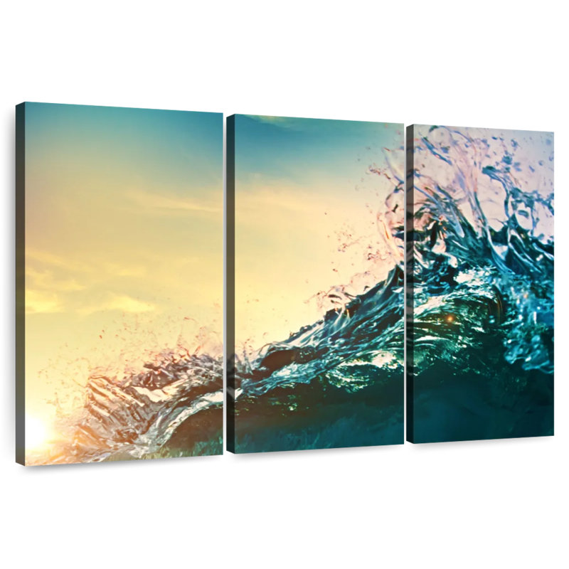 Alvord Retro Wave, 28" H x 45" W
