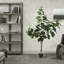 Arbre à violon artificiel en pot.-27787968